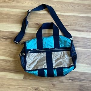 LeSportsac blue duffle